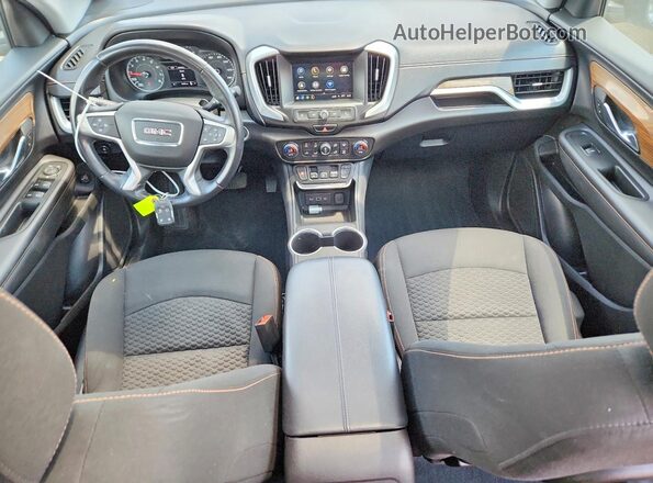 3GKALMEX5JL299437 2018 GMC TERRAIN Gray Widok deski rozdzielczej
