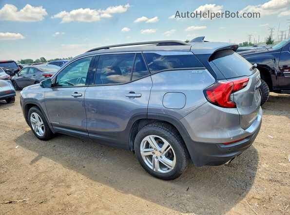 3GKALMEX5JL299437 2018 GMC TERRAIN Gray Tył lewy