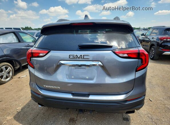 3GKALMEX5JL299437 2018 GMC TERRAIN Gray Widok z tyłu