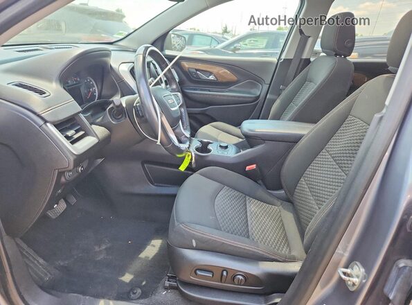 3GKALMEX5JL299437 2018 GMC TERRAIN Gray Widok wnętrza z przodu