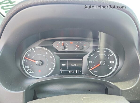 3GKALMEX5JL299437 2018 GMC TERRAIN Gray Widok zestawu wskaźników