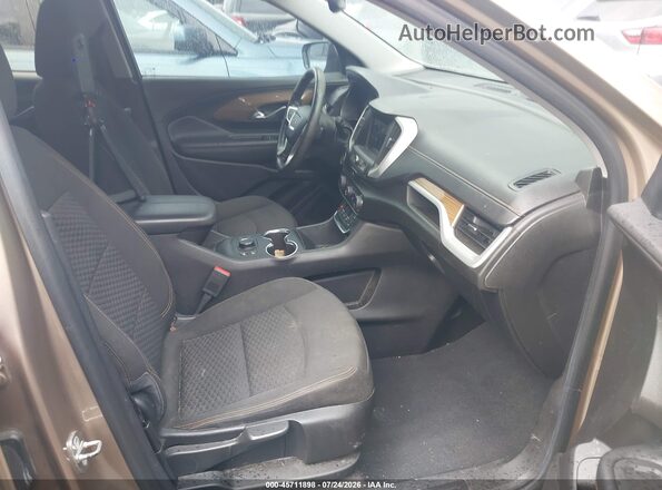 3GKALMEX6JL136442 2018 GMC TERRAIN Коричневый Вид салона спереди