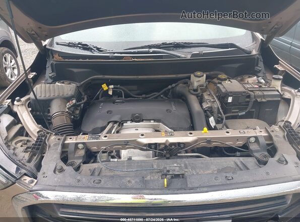 3GKALMEX6JL136442 2018 GMC TERRAIN Коричневый Вид сзади