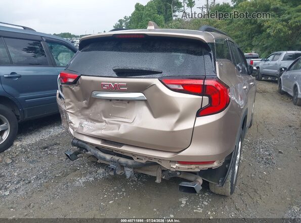 3GKALMEX6JL136442 2018 GMC TERRAIN Коричневый Вид спереди