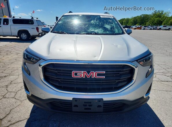 3GKALMEX7JL230863 2018 GMC TERRAIN Silver Vista frontal