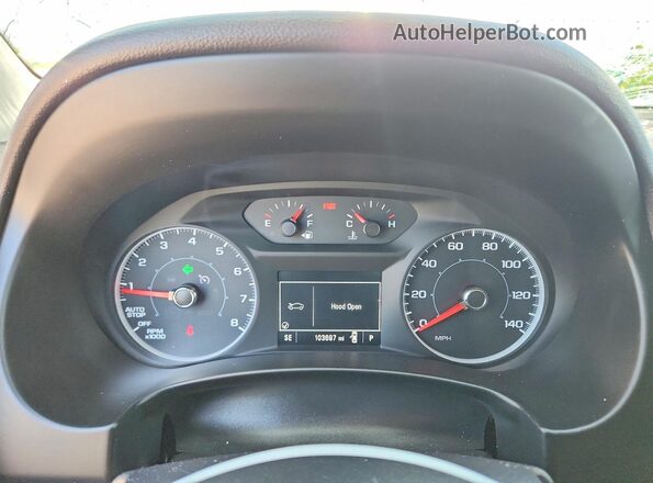 3GKALMEX7JL230863 2018 GMC TERRAIN Silver Vista del cuadro de instrumentos