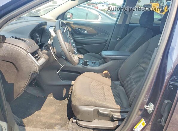 3GKALMEX8JL134689 2018 GMC TERRAIN Blue Вид салону спереду