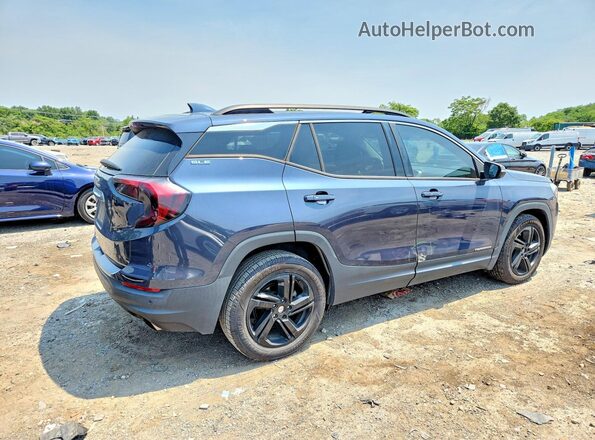 3GKALMEXXJL140221 2018 GMC TERRAIN Blue Tył prawy