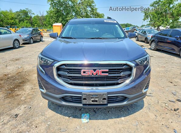 3GKALMEXXJL140221 2018 GMC TERRAIN Blue Widok z przodu