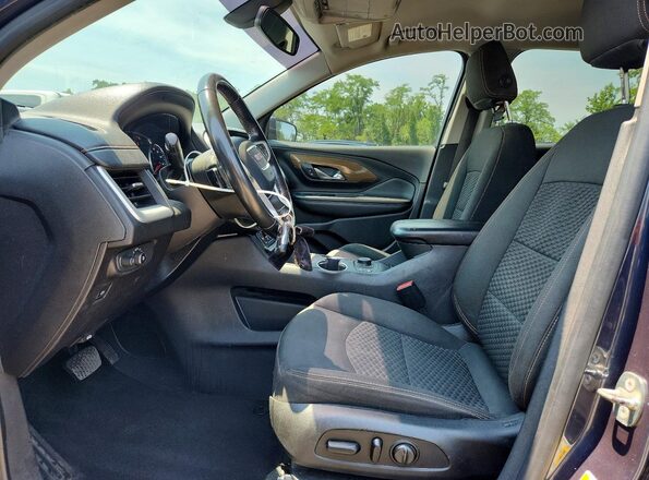 3GKALMEXXJL140221 2018 GMC TERRAIN Blue Widok wnętrza z przodu