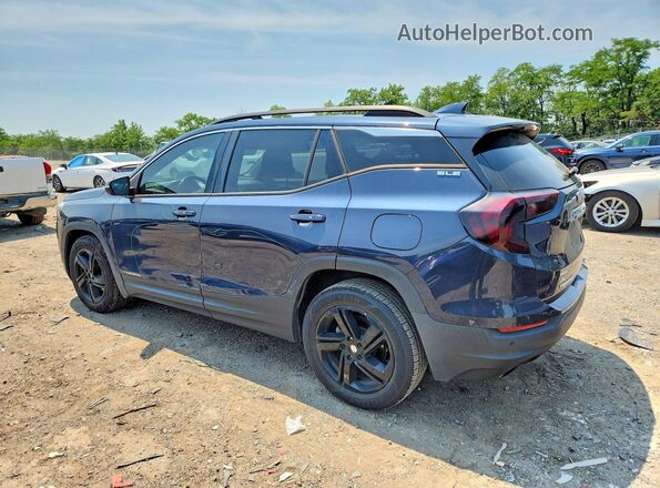 3GKALMEXXJL140221 2018 GMC TERRAIN Blue Tył lewy