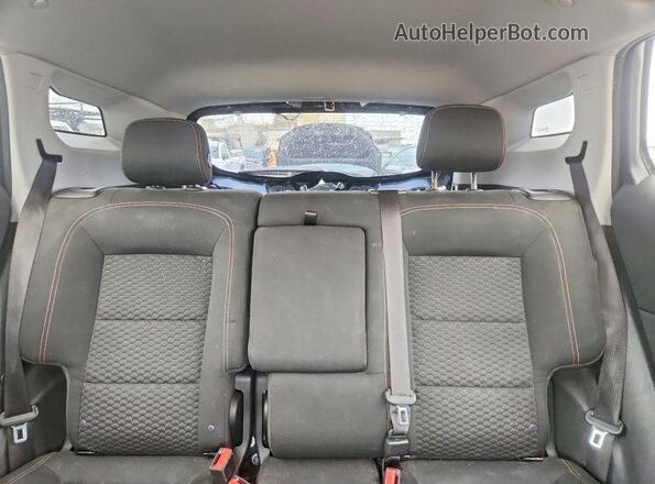 3GKALMEXXJL257622 2018 GMC TERRAIN Blue Widok tylnych siedzeń