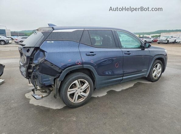 3GKALMEXXJL257622 2018 GMC TERRAIN Blue Tył prawy