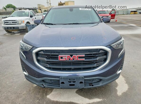 3GKALMEXXJL257622 2018 GMC TERRAIN Blue Widok z przodu