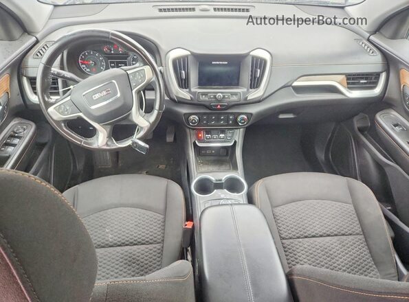 3GKALMEXXJL257622 2018 GMC TERRAIN Blue Widok deski rozdzielczej