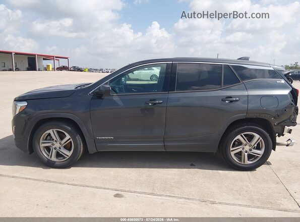 3GKALMEXXKL130693 2019 GMC TERRAIN Gray Widok wnętrza 360 stopni