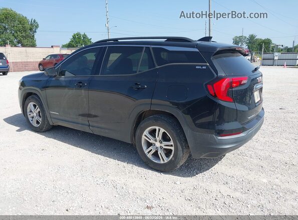 3GKALNEU1JL235780 2018 GMC TERRAIN Black უკანა მარცხენა