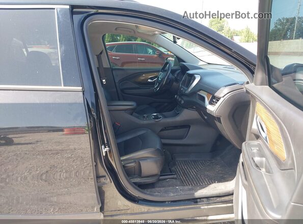 3GKALNEU1JL235780 2018 GMC TERRAIN Black წინა სალონის ხედი