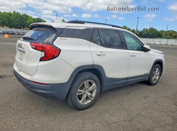 3GKALNEU6JL202886 2018 GMC TERRAIN White Задня права чверть