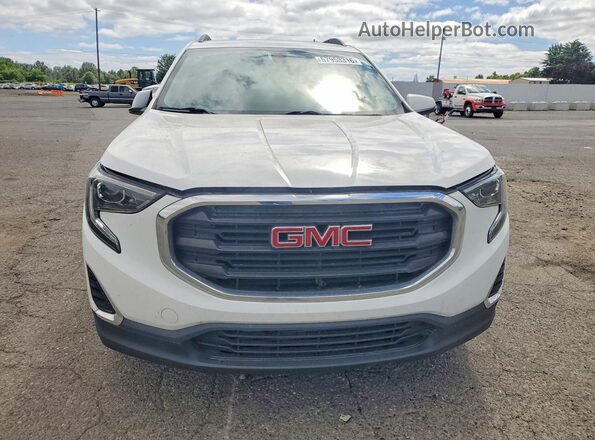 3GKALNEU6JL202886 2018 GMC TERRAIN White Вид спереду