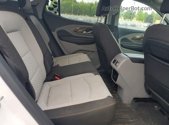 3GKALNEU6JL202886 2018 GMC TERRAIN White Вид задніх сидінь