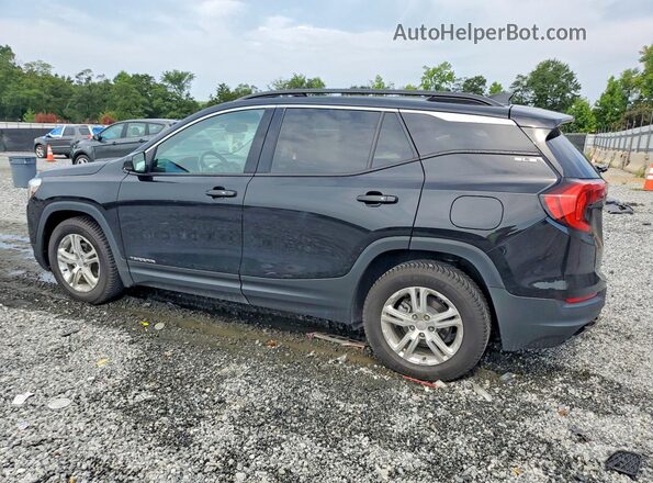 3GKALNEU7JL287639 2018 GMC TERRAIN Black Tył lewy