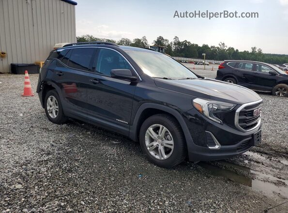 3GKALNEU7JL287639 2018 GMC TERRAIN Black Przód prawy