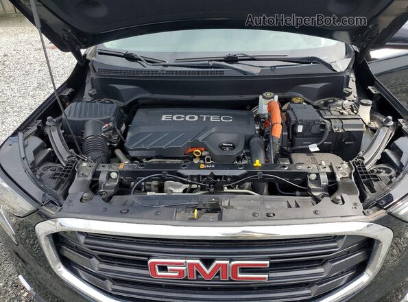 3GKALNEU7JL287639 2018 GMC TERRAIN Black Widok komory silnika