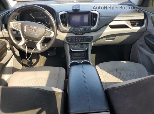3GKALNEUXJL172811 2018 GMC TERRAIN Silver 