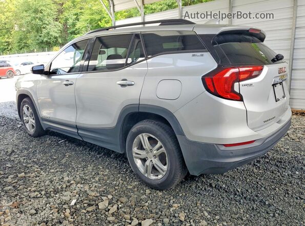 3GKALNEUXJL172811 2018 GMC TERRAIN Silver უკანა მარცხენა