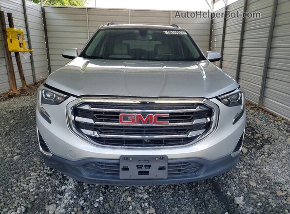 3GKALNEUXJL172811 2018 GMC TERRAIN Silver წინა ხედი