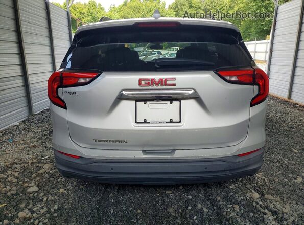 3GKALNEUXJL172811 2018 GMC TERRAIN Silver უკანა ხედი