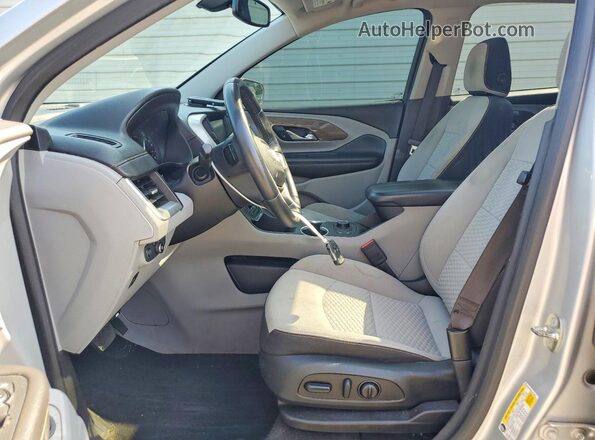 3GKALNEUXJL172811 2018 GMC TERRAIN Silver წინა სალონის ხედი