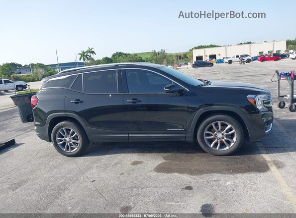 3GKALPEG0PL182262 2023 GMC TERRAIN Black Սալոնի հետևի տեսք