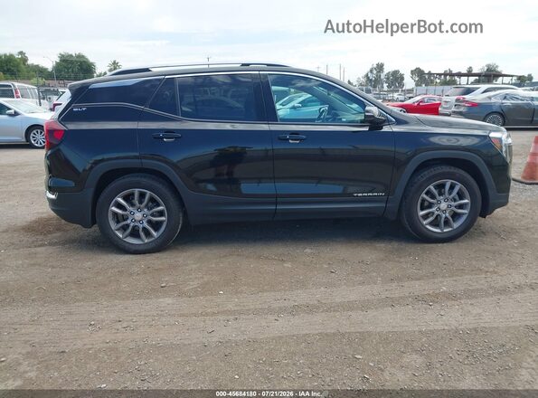 3GKALPEG1PL216399 2023 GMC TERRAIN Black Вид задньої частини салону