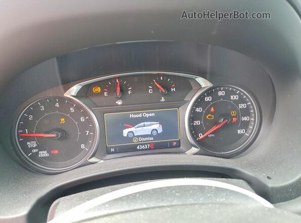 3GKALPEG3PL229090 2023 GMC TERRAIN Black Instrument cluster view