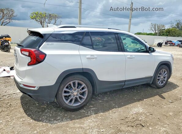 3GKALPEG3RL275067 2024 GMC TERRAIN White უკანა მარჯვენა