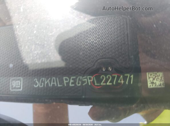 3GKALPEG5PL227471 2023 GMC TERRAIN Gray Engine compartment view