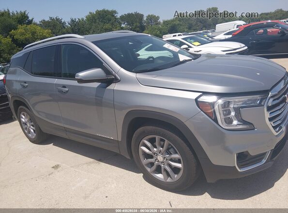 3GKALPEG5PL227471 2023 GMC TERRAIN Gray Rear interior view