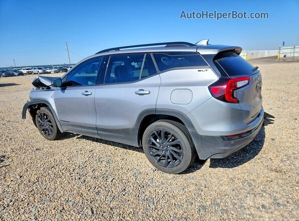 3GKALPEG5RL113246 2024 GMC TERRAIN Silver Trasero izquierdo