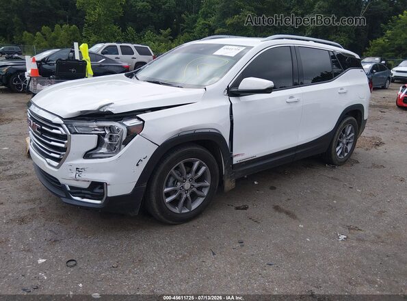 3GKALPEG7RL160603 2024 GMC TERRAIN White Vista tres cuartos delantera izquierda