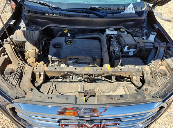 3GKALPEG8PL103338 2023 GMC TERRAIN Black Vista del compartimento del motor