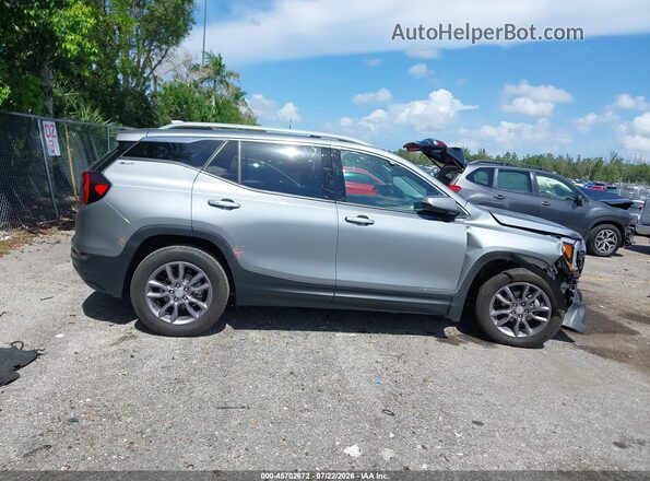 3GKALPEG9PL112310 2023 GMC TERRAIN Gray უკანა სალონის ხედი