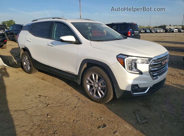 3GKALPEG9PL232947 2023 GMC TERRAIN Белый Передняя правая четверть