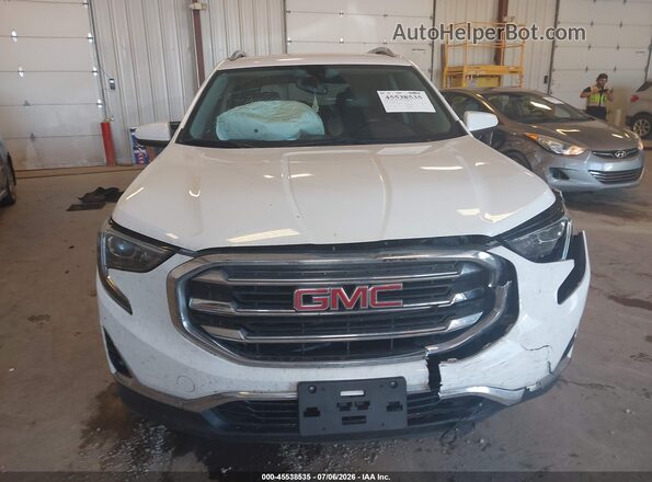 3GKALPEV0KL203151 2019 GMC TERRAIN White Вид щитка приладів
