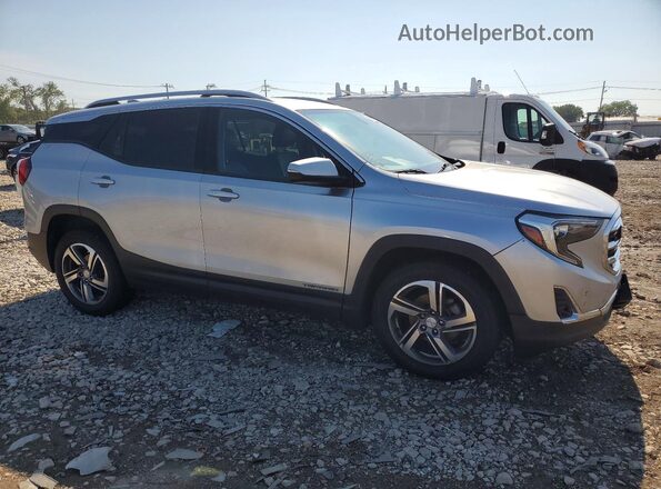 3GKALPEV0KL221469 2019 GMC TERRAIN Silver Delantero derecho