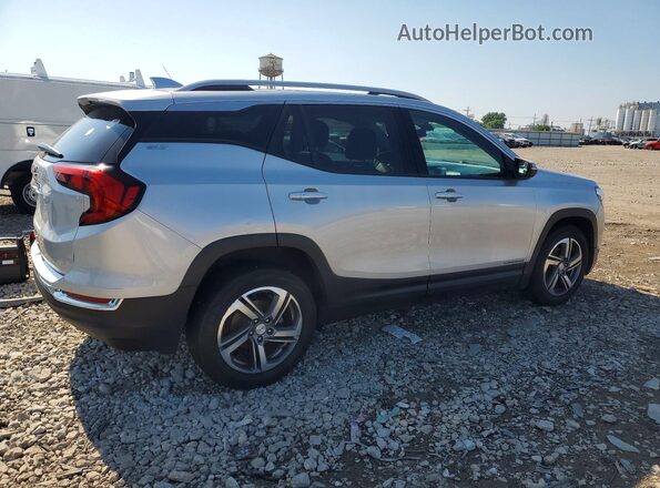 3GKALPEV0KL221469 2019 GMC TERRAIN Silver Trasero derecho