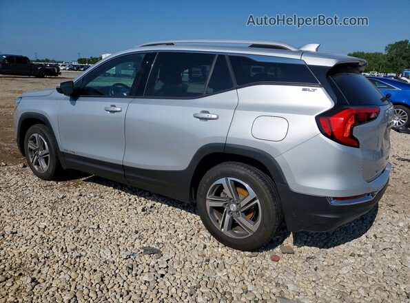 3GKALPEV0KL221469 2019 GMC TERRAIN Silver Trasero izquierdo