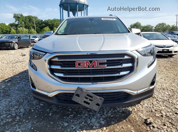 3GKALPEV0KL221469 2019 GMC TERRAIN Silver Vista frontal