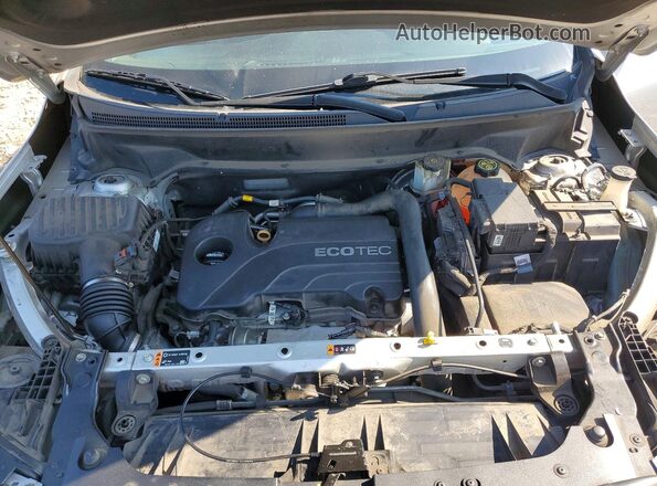 3GKALPEV0KL221469 2019 GMC TERRAIN Silver Vista del compartimento del motor